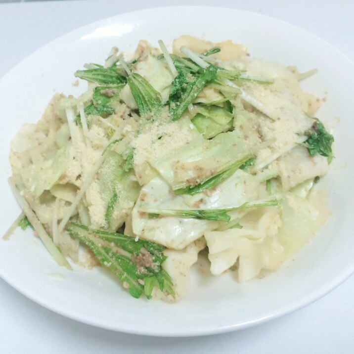 簡単 キャベツと水菜の温サラダ レシピ 作り方 By 美容料理研究家 あゆ 楽天レシピ